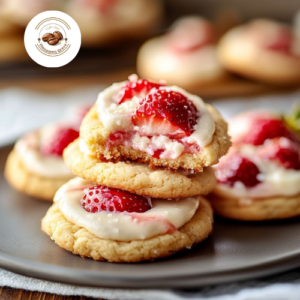 Cookies Strawberry Cheesecake
